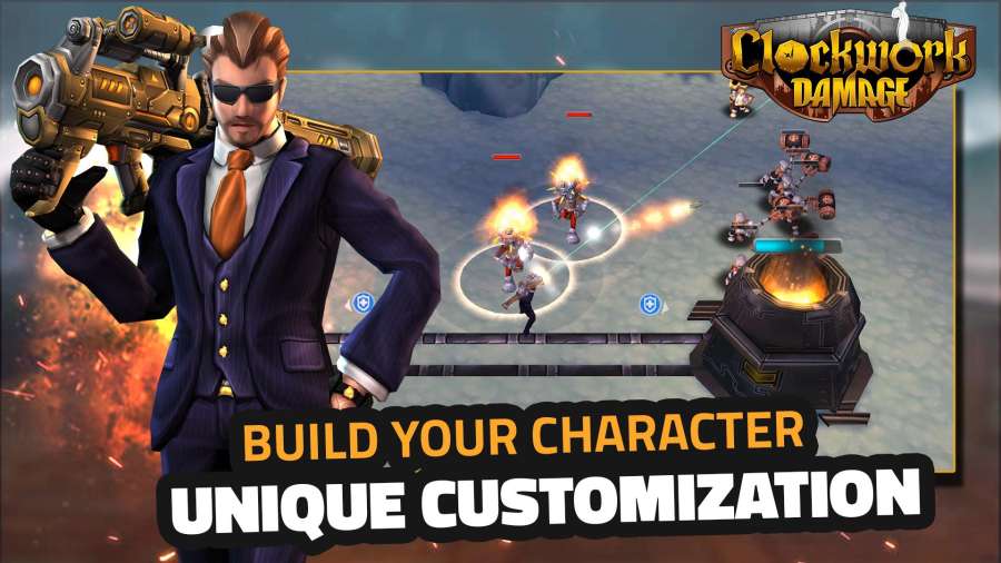 发条进攻终极射手游戏官方安卓版下载（Clockwork Damage） v1.0 - ATITC