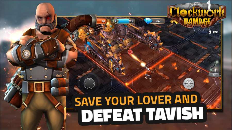 发条进攻终极射手游戏官方安卓版下载（Clockwork Damage） v1.0 - ATITC