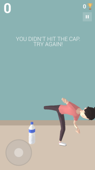 抖音踢瓶盖挑战3D游戏安卓最新版下载（Bottle Cap Game） v1.0