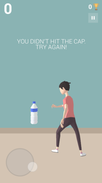 抖音踢瓶盖挑战3D游戏安卓最新版下载（Bottle Cap Game） v1.0