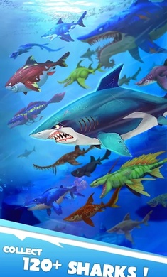 饥饿鲨英雄2.9无限金币钻石内购破解版下载 v3.4