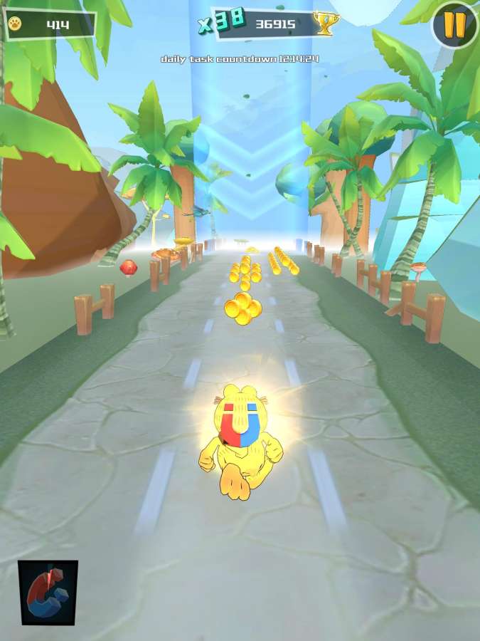 加菲猫欢乐跑游戏安卓版 v1.0.2