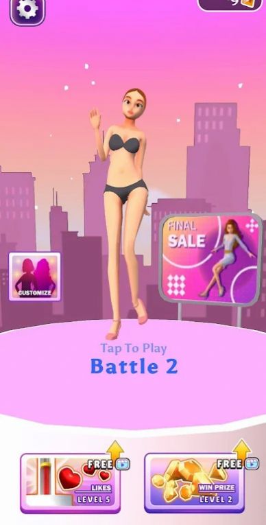 时装奔跑秀达人挑战游戏安卓正版 v1.0