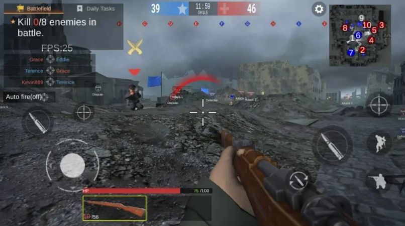 英雄荣耀二战风云游戏中文版 v2.0