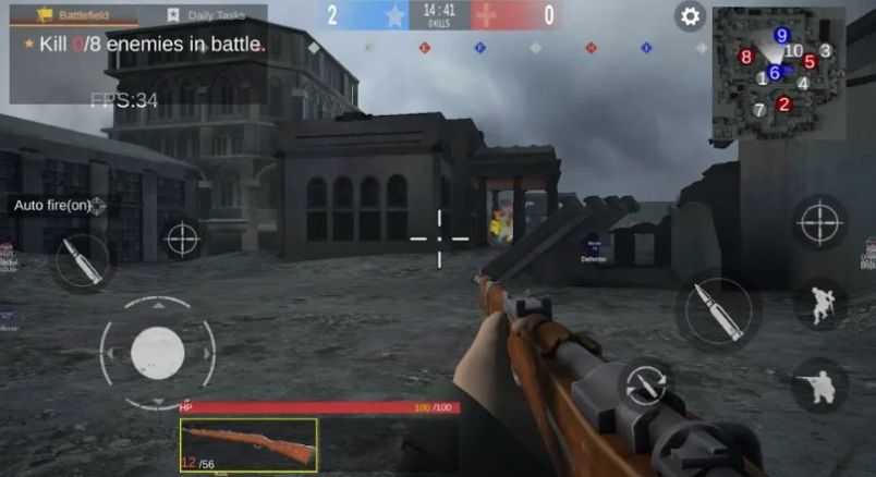 英雄荣耀二战风云游戏中文版 v2.0