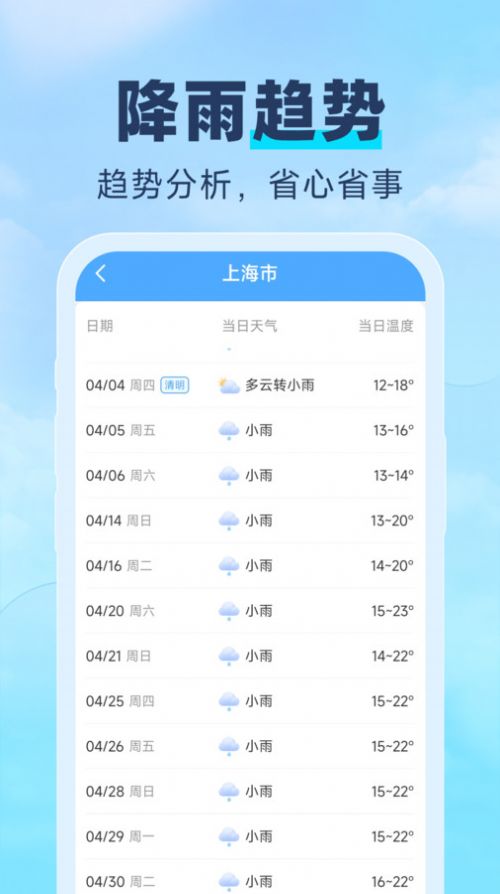 常伴天气app最新版 v1.0.0